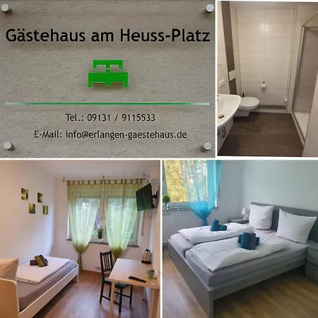 Gaestehaus Am Heuss-platz 3* Erlangen
